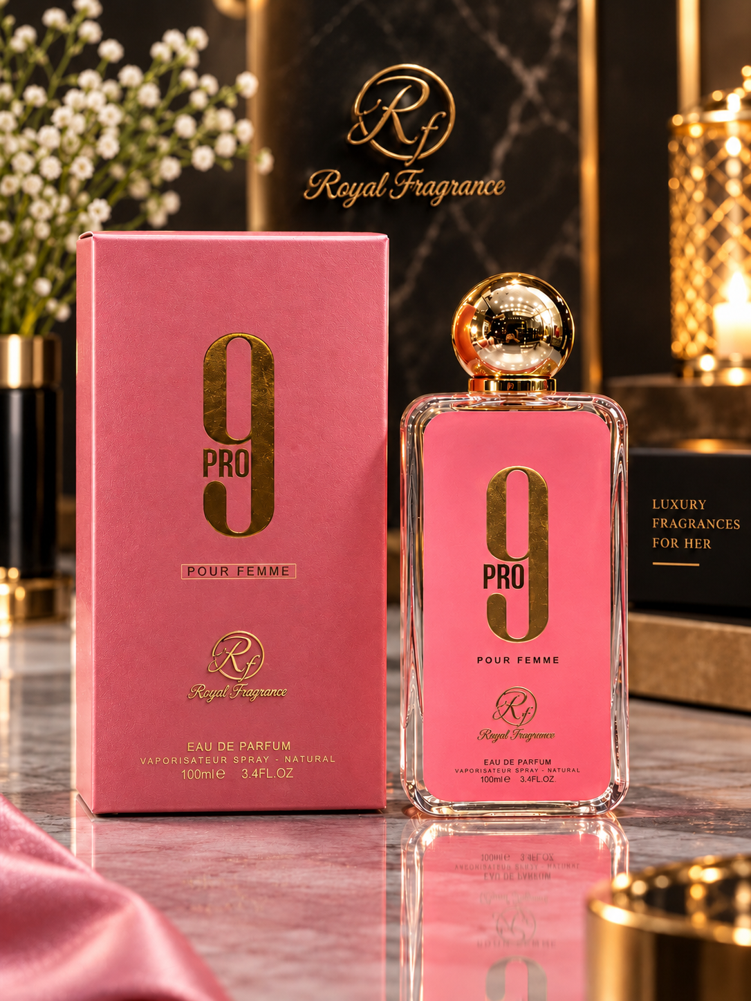 9 PRO Perfume Series – 100 ML .
( Inspired by Afnan 9 PM Perfume Series )