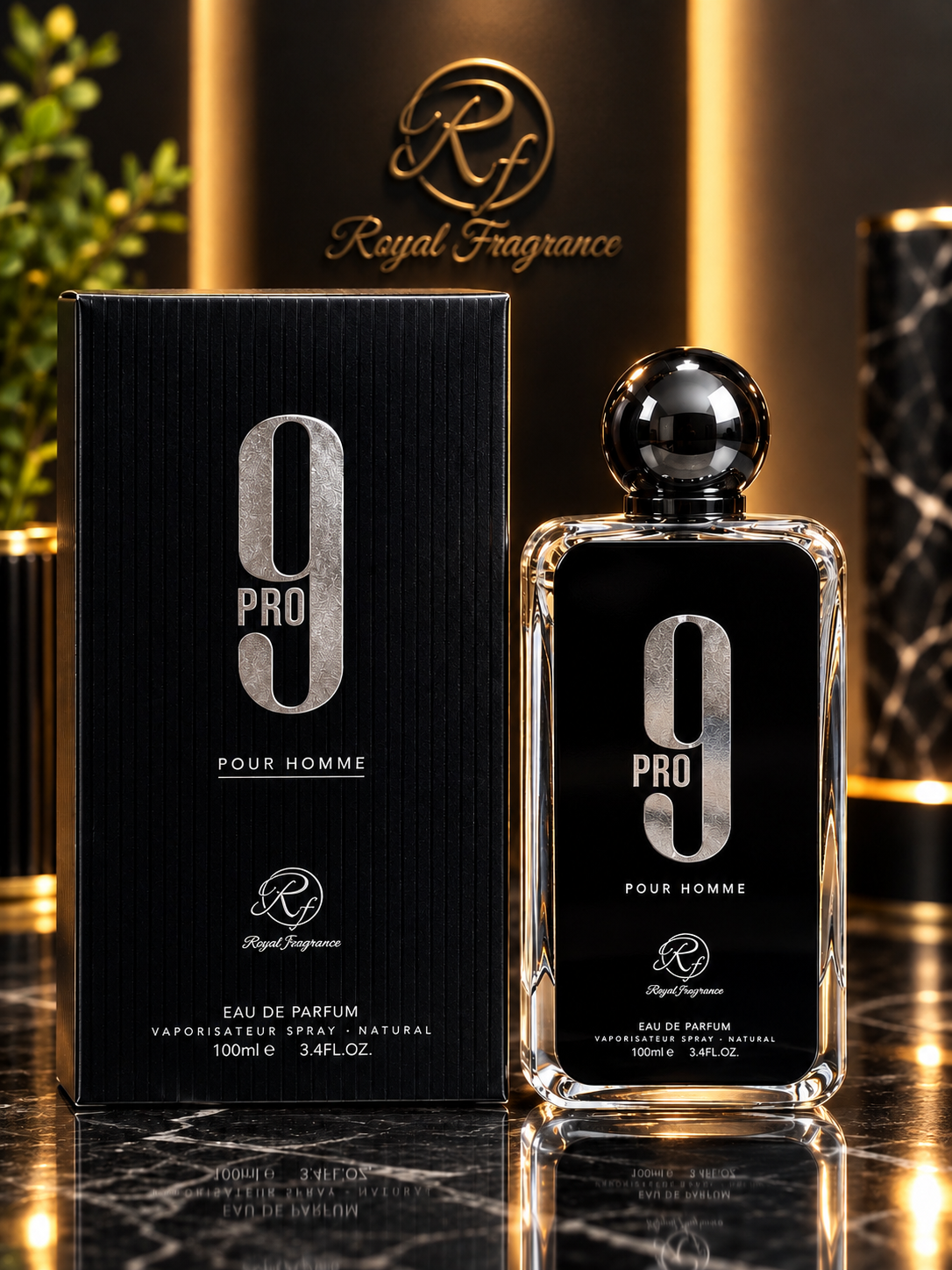9 PRO Perfume Series – 100 ML .
( Inspired by Afnan 9 PM Perfume Series )